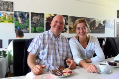 Burkhard Peine mit seiner Frau