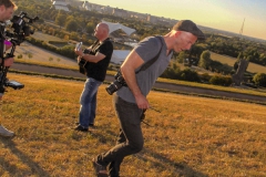 Videodreh mit Burkhard Peine