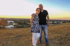Burkhard Peine mit seiner Frau