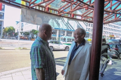 Burkhard Peine mit Michael Mendl