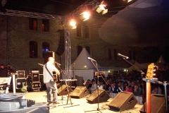 Burkhard Peine singt live auf der Bühne