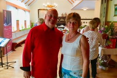 Burkhard Peine mit Gästen