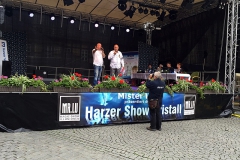 Burkhard Peine singt live auf der Bühne