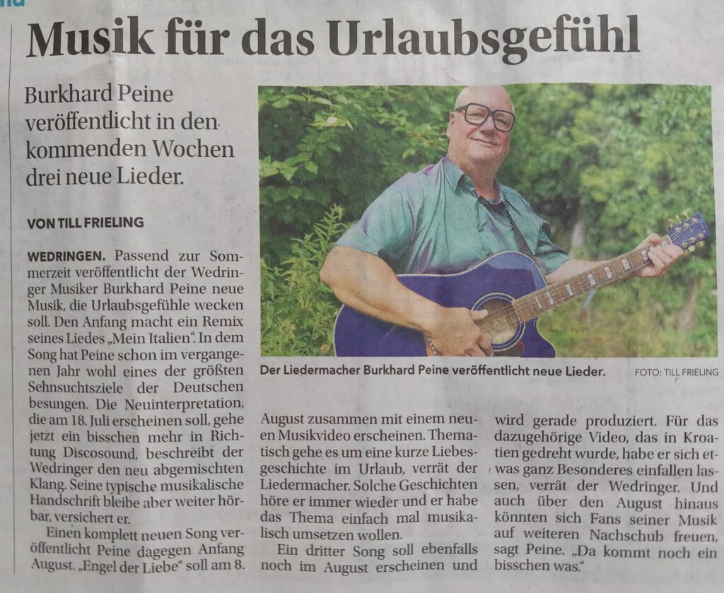 2025 Burkhard Peine Engel der Liebe Volksstimme